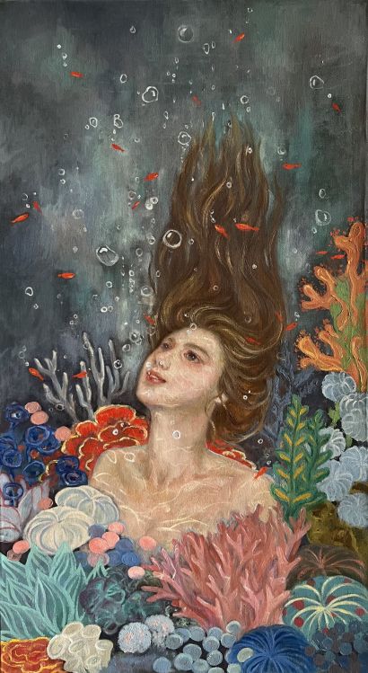 Sea of Tears - a Paint Artowrk by kaye